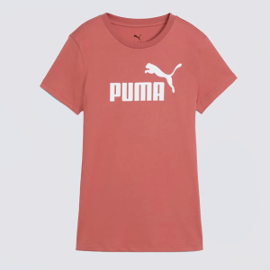 Camiseta Puma Ess No.1 Logo Tee Feminina Vermelha